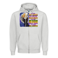 Dove Grey when witches go riding Zipper Hoodie - CowGirlArtShop
