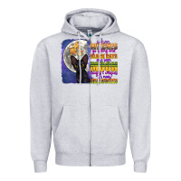Heather Grey when witches go riding Zipper Hoodie - CowGirlArtShop