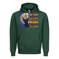 Sports Green when witches go riding Zipper Hoodie - CowGirlArtShop