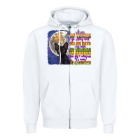 White when witches go riding Zipper Hoodie - CowGirlArtShop