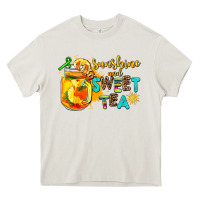 Cream sunshine and sweet tea Heavy Core Tee - AdoDesignShop