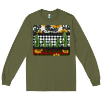 Army Green cowhide cacti sunflowers christmas mousepad Long Sleeve Tee - Jasminsmagicworld