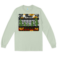 Matcha cowhide cacti sunflowers christmas mousepad Long Sleeve Tee - Jasminsmagicworld