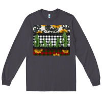 Smoke cowhide cacti sunflowers christmas mousepad Long Sleeve Tee - Jasminsmagicworld