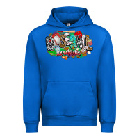 Cobalt baseball grandma Urban Hoodie - CowhideDigitalArt