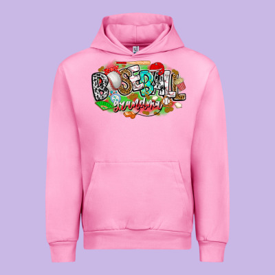 Baseball Grandma Urban Hoodie Designed By Cowhidedigitalart