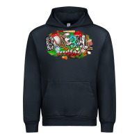 Navy baseball grandma Urban Hoodie - CowhideDigitalArt