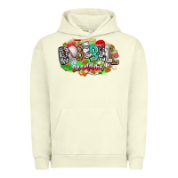 Pigment Pistachio baseball grandma Urban Hoodie - CowhideDigitalArt