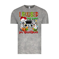 Cloud Rock i paused my game for christmas Vintage Tee - MaliasSmallBusiness