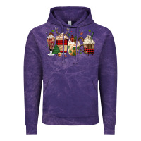 Cloud Purple lumberjack coffee Vintage Hoodie - MaliasSmallBusiness