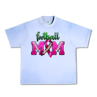 Grape Ice Football Mom Breast Cancer Urban Heavy Tee - BundleAndBundleShop