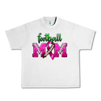 Lunar Rock Football Mom Breast Cancer Urban Heavy Tee - BundleAndBundleShop