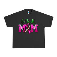 Pigment Black Football Mom Breast Cancer Urban Heavy Tee - BundleAndBundleShop