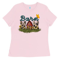 Barn Mom Sunflower Ladies Tee | Teevron