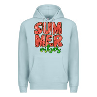 Blue Mist summer vibes Premium Hoodie - JahusDesignShop