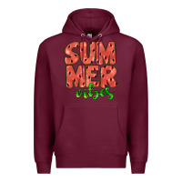 Burgundy summer vibes Premium Hoodie - JahusDesignShop