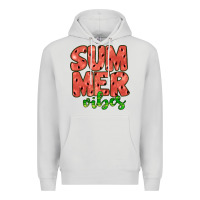 Dove Grey summer vibes Premium Hoodie - JahusDesignShop