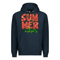 Navy summer vibes Premium Hoodie - JahusDesignShop