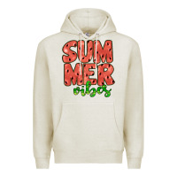 Oatmeal Heather summer vibes Premium Hoodie - JahusDesignShop