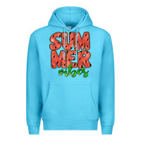 Ocean Blue summer vibes Premium Hoodie - JahusDesignShop
