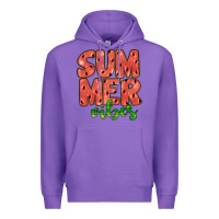 Purple summer vibes Premium Hoodie - JahusDesignShop