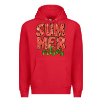 Red summer vibes Premium Hoodie - JahusDesignShop