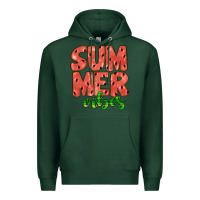 Sports Green summer vibes Premium Hoodie - JahusDesignShop
