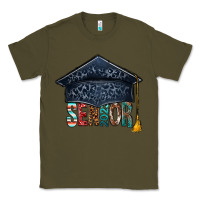 Army Green senior 2023 graduation hat bbs Classic Tee - BundleAndBundleShop