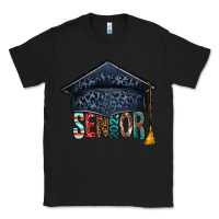 Black senior 2023 graduation hat bbs Classic Tee - BundleAndBundleShop