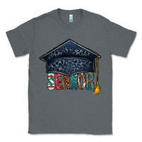 Charcoal Heather senior 2023 graduation hat bbs Classic Tee - BundleAndBundleShop