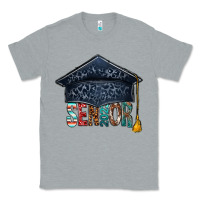 Heather Grey senior 2023 graduation hat bbs Classic Tee - BundleAndBundleShop