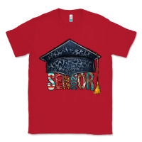 Red senior 2023 graduation hat bbs Classic Tee - BundleAndBundleShop