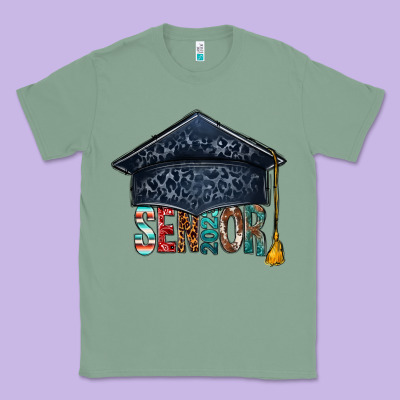 Senior 2023 Graduation Hat Bbs Classic Tee Designed By Bundleandbundleshop