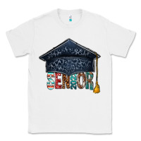 White senior 2023 graduation hat bbs Classic Tee - BundleAndBundleShop