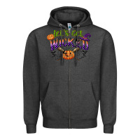 Charcoal Heather lets get wicked Zipper Hoodie - CowGirlArtShop