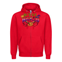 Red lets get wicked Zipper Hoodie - CowGirlArtShop