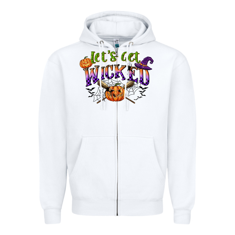 Lets Get Wicked Zipper Hoodie by CowGirlArtShop | Teevron