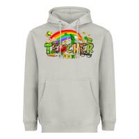 Moon Dust St. Patrick's Day Teacher Heavyweight Hoodie - OliviaCreatesArt