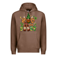 Chestnut St. Patrick's Bad and boozy with gnome Premium Hoodie - HowdyJamesFarm