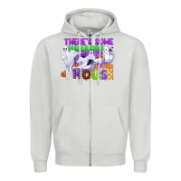 Dove Grey there is some horrors in this house Zipper Hoodie - CowGirlArtShop