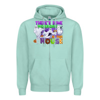 Seafoam there is some horrors in this house Zipper Hoodie - CowGirlArtShop