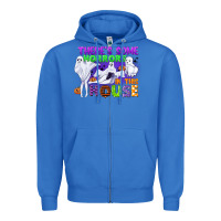 True Royal there is some horrors in this house Zipper Hoodie - CowGirlArtShop