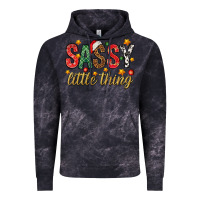 Cloud Black Sassy litte thing Vintage Hoodie - NancyCooperArtShop