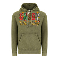 Vintage Olive Sassy litte thing Vintage Hoodie - NancyCooperArtShop