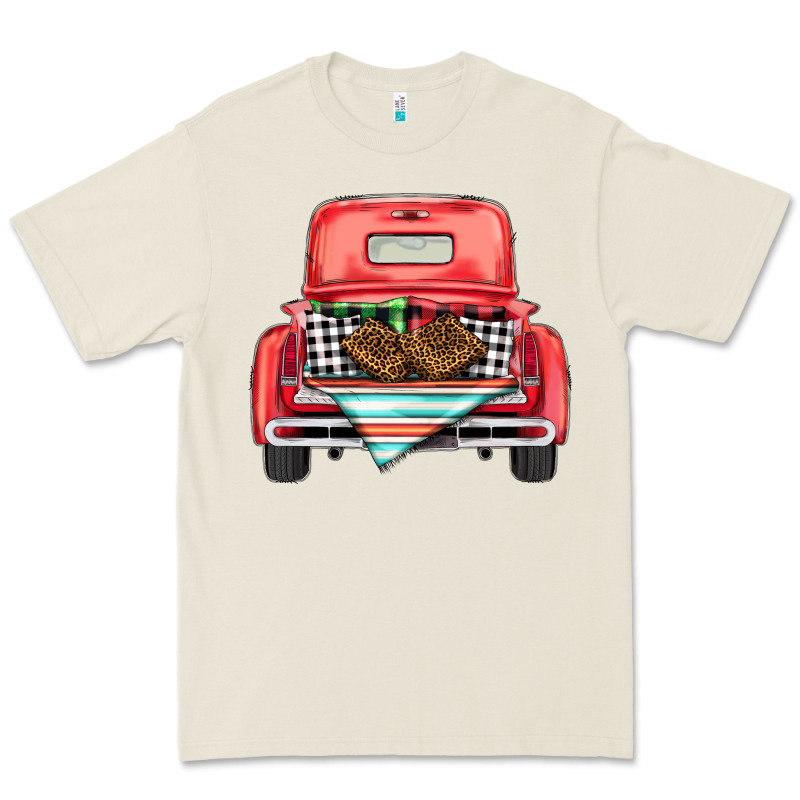 Christmas Truck Premium Tee by BarkalooDesign | Teevron