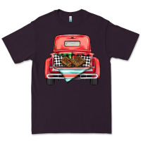 Plum Christmas truck Premium Tee - BarkalooDesign