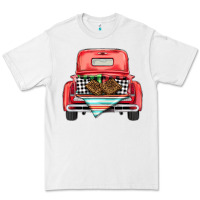White Christmas truck Premium Tee - BarkalooDesign