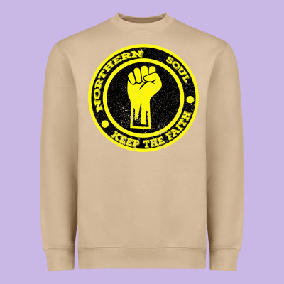 Northern Soul Keep The Faith Heavyweight Sweatshirt Designed By Bettercallsaul