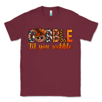 Burgundy gobble til you wobble bbs Classic Tee - BundleAndBundleShop