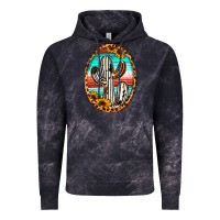 Cloud Black Western Cactus Vintage Hoodie - Jasminsmagicworld